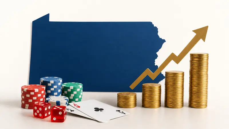 Record-Breaking Surge in Pennsylvania's Gambling Earnings in May